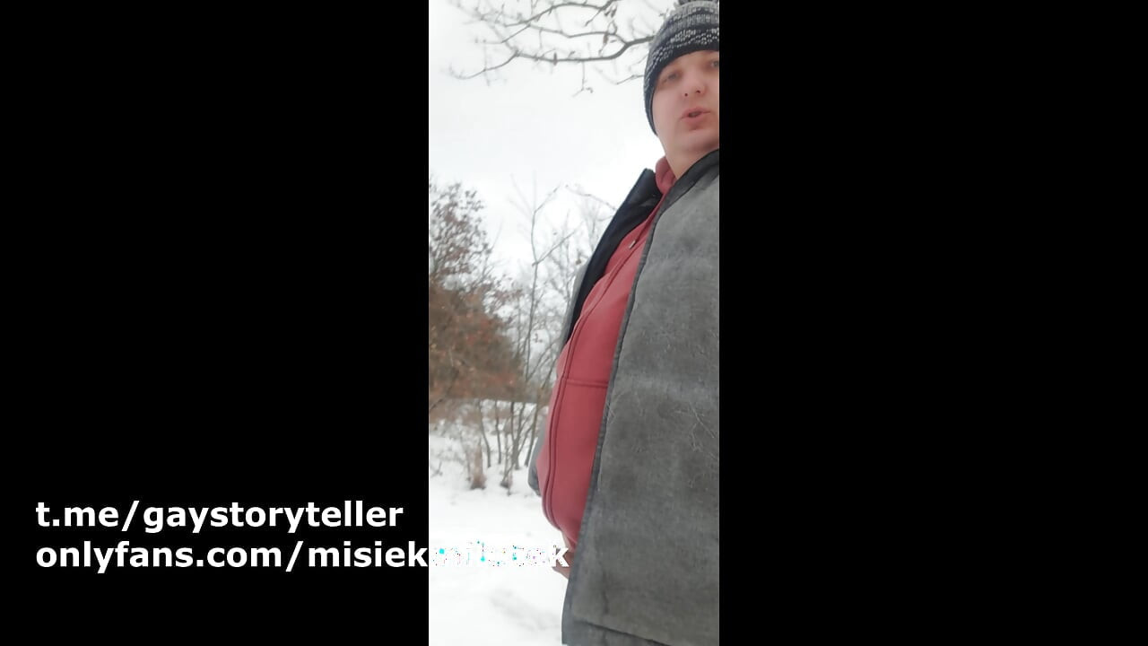 winter walk in the fresh air small dick 2