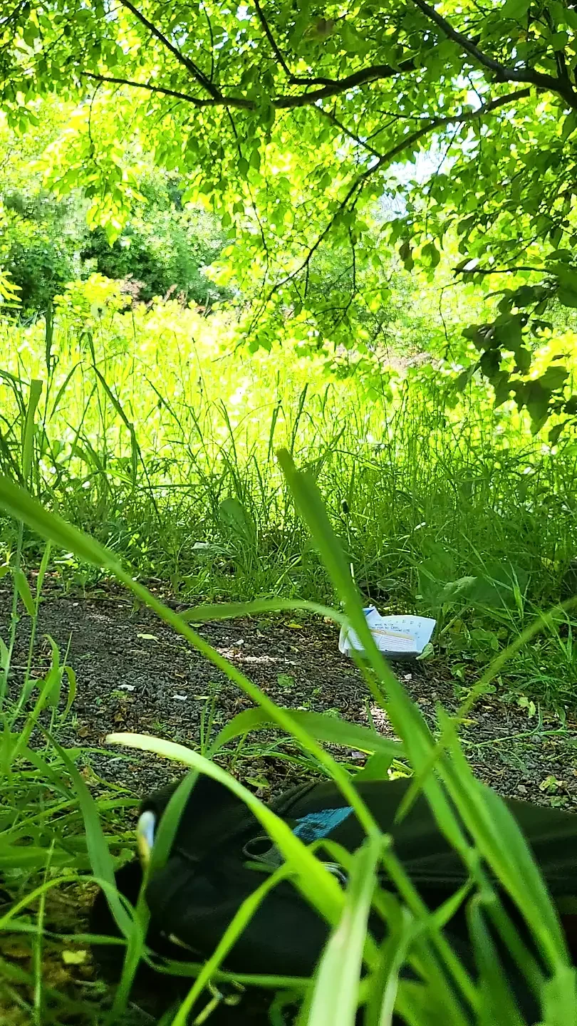 Caught bent over getting fucked like a whore while on a walking trail
