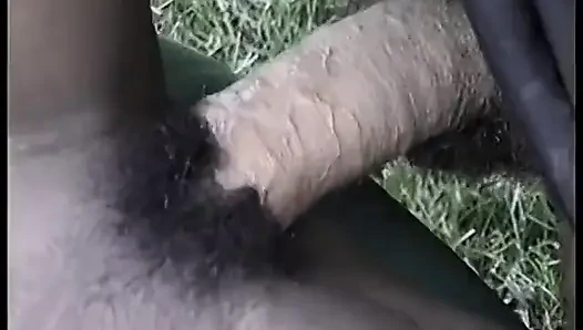 Heißes schwarzes schätzchen strippt und lutscht dann an einem großen schwarzen schwanz