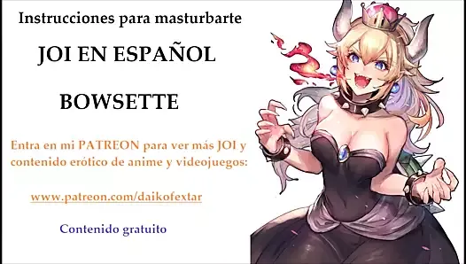 JOI con voz en Espanol Bowsette by DaikoFextar