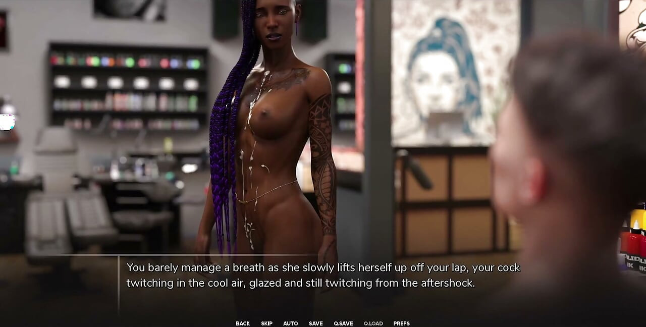 Taboo University 121 - Black College Girl Gets Fucked at the Tattoo Parlor