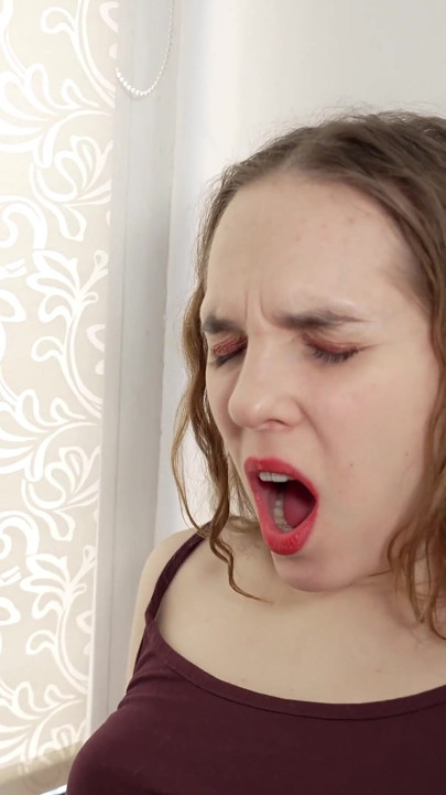 Big Surprise for Sweet Bookworm Hot Pussy Licking, Hard Fucking, and Creampie