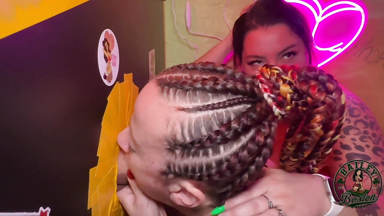 Glory Hole Series Ft Anastasia - Double Blowjob