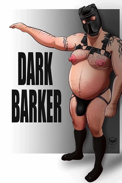 Dark Barker Spurts a Load