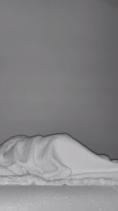 Night Vision Cam Catches Roommate Rubbing Herself | Clip 1