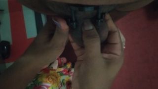 Srilankan travesti amante leona dee - sesión de esclavos prt 01