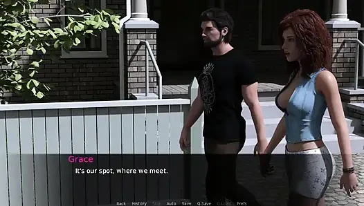 Pine falls: threesome sex with two kinky Santa girls ep 61
