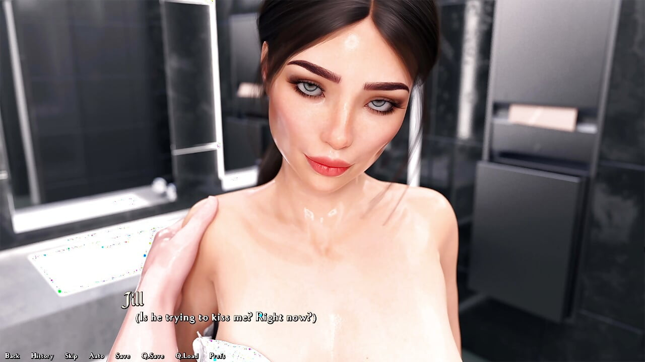 Dan Bathes with Jill - Squeezes Her Thick Tits & Big Ass Then Fucks Her Pussy & Ass Hard
