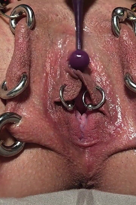 New Inner Labias Percing Upgrade Vibrator Clit Orgasm