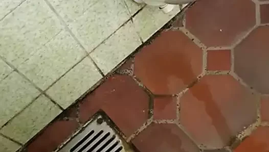 Kumpel pisst wie ein Hengst