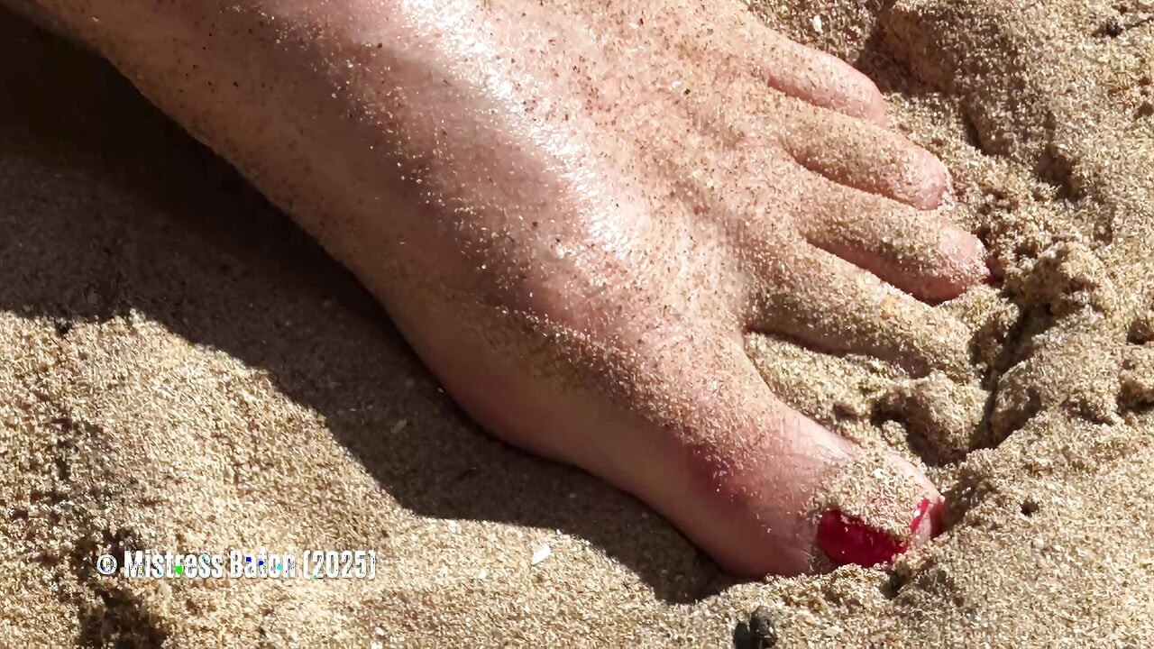 海滩上的脚崇拜. 南非的暑假 第2部分