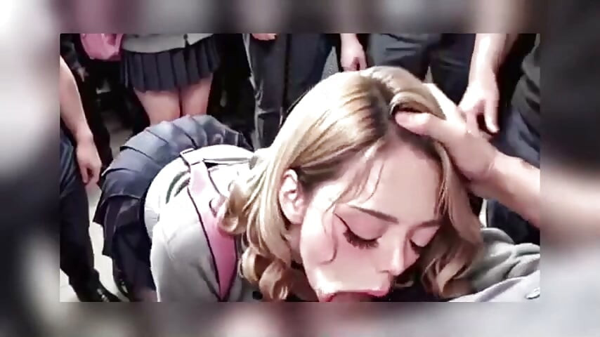 Subway Heat Hentai - Blonde Tourist: Public Sex - AI Interactive Video
