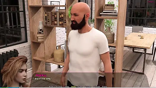 Haley hikayesi #16 - Haley ve Johannes baştan çıkarıcı bovlinge gitti... Johannes Haley'nin götüne şaplak attı ve sonra onu sikti