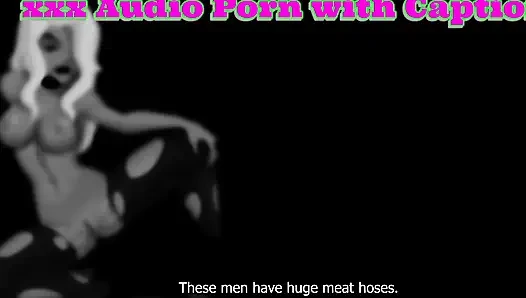 AUDIO ONLY - Audio porn with captions become Ashly the porn whore lead singer bj vocal exercises