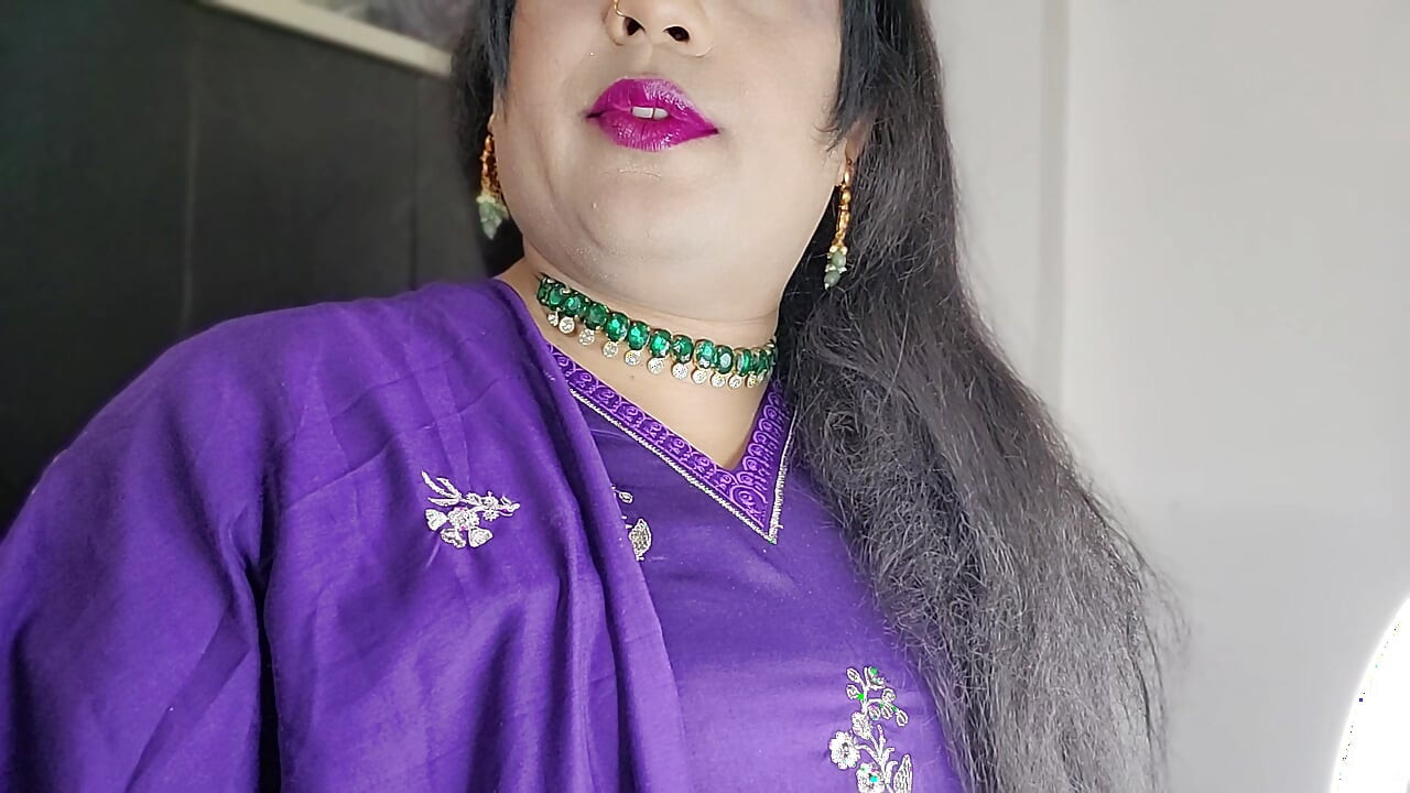 Purple Indian Wear Look