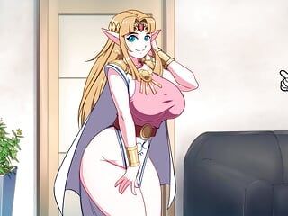 Waifuhub - ตอนที่ 10 - Zelda ตํานานการสัมภาษณ์เย็ด Zelda โดย loveskysanhentai