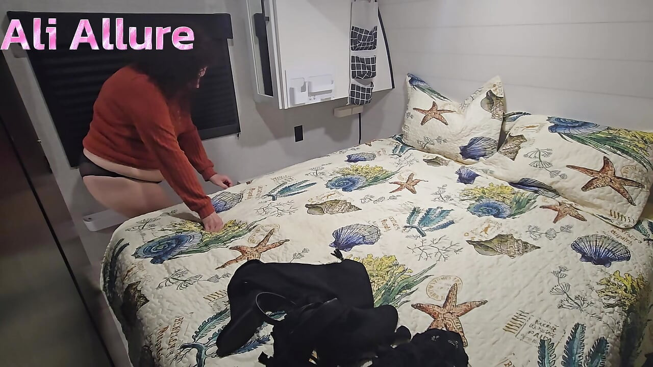 Cheating Wife Sneaks Off to Camper to Ass Fuck the Neighbor