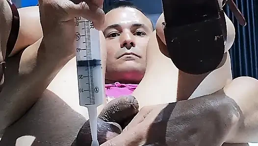 Amateur, fucking me all over with my big dick toys