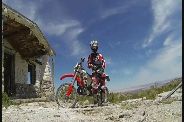 Jerk-Off and Cum with Honda CR 250R Dirtbike 2016