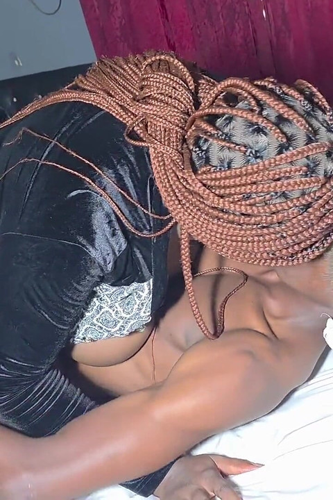 Ebony with Biggest Boobs Get Fucked by Neighbour