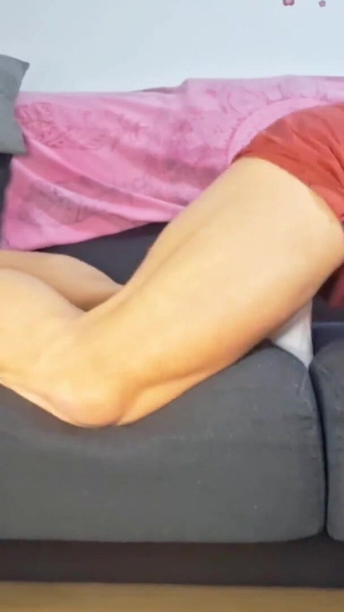 Fit Guy Finds Fleshlight in Couch - Licks and Fucks it Hard! | Clip 1