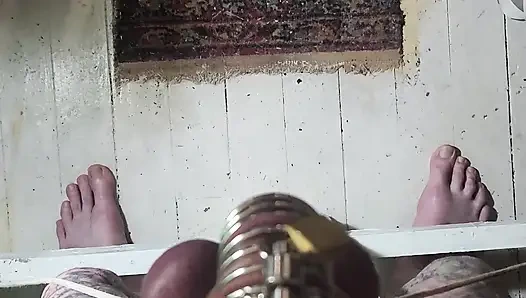 Goode Girl Unholy Crucifix Ballbusting Pt3