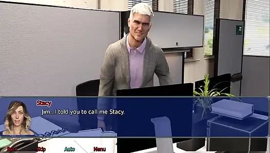 Istri kantor #23 - stacy lagi asik muasin memeknya pakai mainan seks baru... Marcus disepong sama stacy