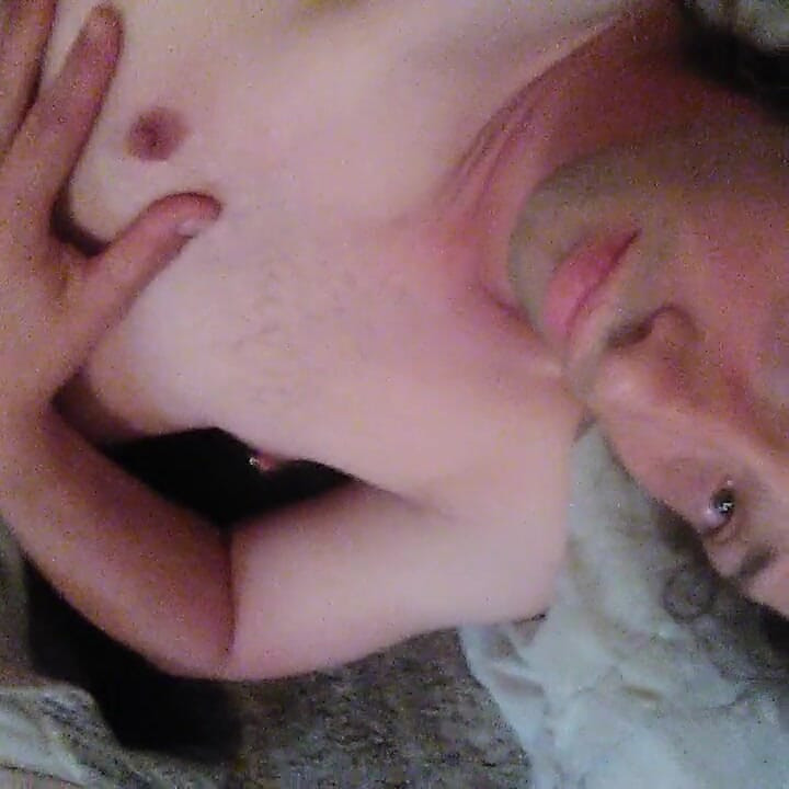 Naked Transgirl Titplay and Playing with My Non-op Clit