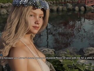 Russisch meisje wil bovenop rijden - klaarkomen in strakke kut - geanimeerde 3D-porno