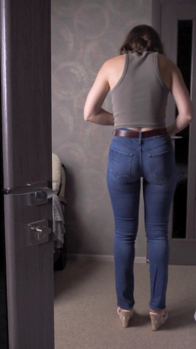 Struggles Managing Visible Panty Line VPL At Work | Clip 1