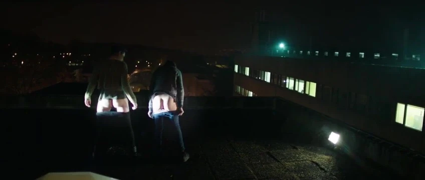 Mainstream-Sister learn how to pee standing and fail