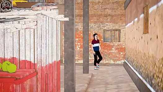 Step-nephew ate superman capsule and fucked step-aunt