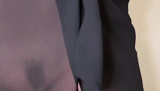 Looking at myself in the mirror, masturbating while my husband is not at home