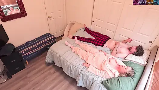 Stepsister shares a bed and wants you inside her