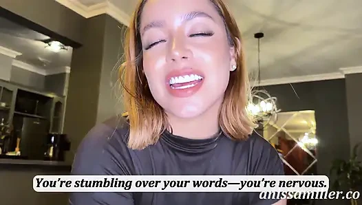 Mein stiefvater repariert den ac und fickt mich am ende, während Mama weg ist