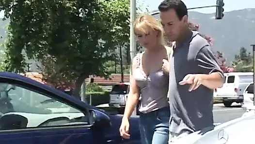 Horny MILF slut picked up and fucked at home for facial