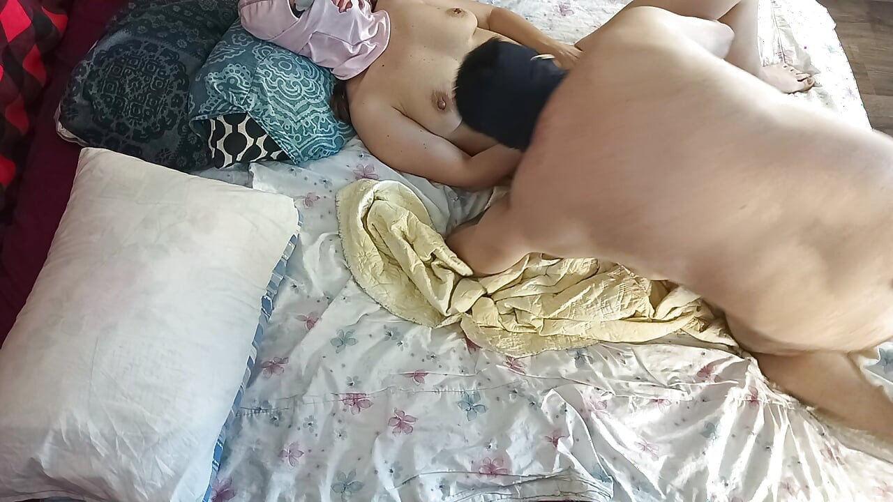 I lick my wife's until she moans with pleasure with multiple orgasms.