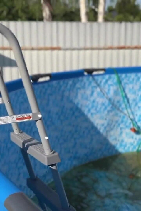 #380 Huge Boss Fucked a Cute Guy Right in the Pool While None of the Neighbors Saw