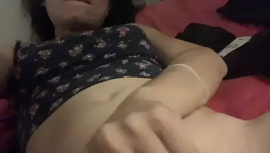 Young ecuadorian masturbating