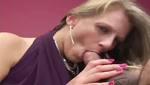 Classy Stepmom Gets Her Holes Drilled by an Experienced Stud