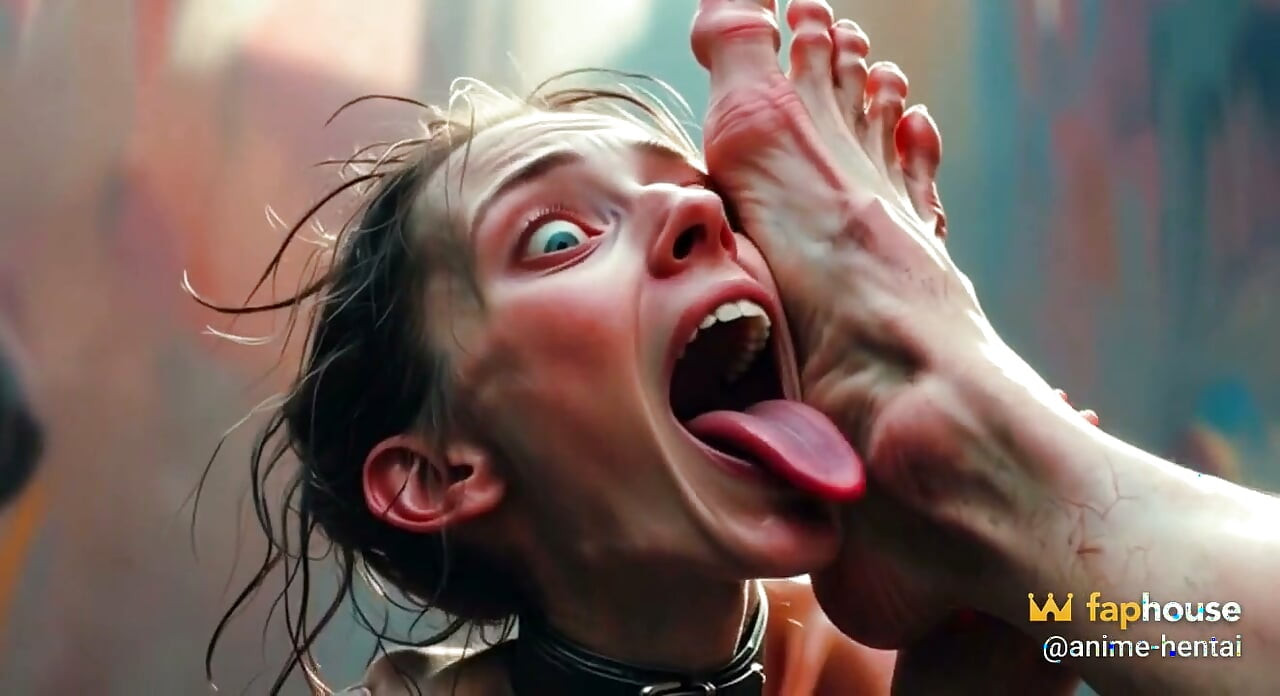 Thin Girl Obsessed with Fat Feet - Licking Huge Soft Soles