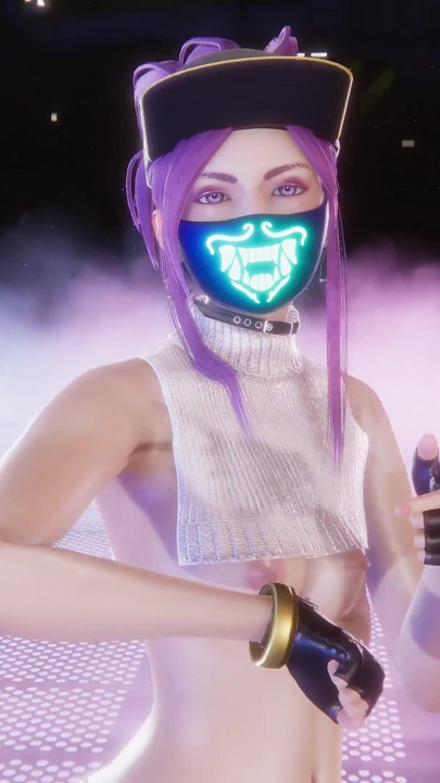 Aespa - Armageddon - Akali Sexy Striptease