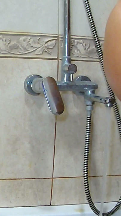 My wife cleans her butt before anal sex. Enema. Ep 30651 | Clip 2