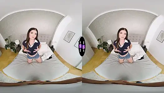 Neat Freak Brill Angel Gets Fucked Rough On Messy Floor - TmwVRnet