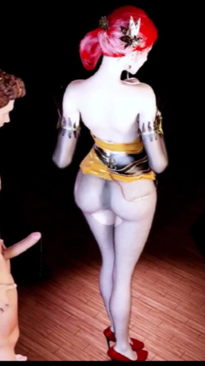 Kızıl saçlı aldatan karı ve asker - 3d hentai sansürsüz V444 | Klip 2