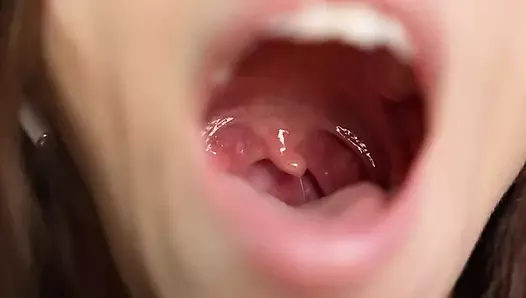 I'll Show You the Uvula Fetish Extremely Close up