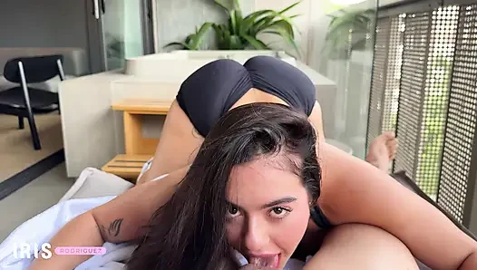Latino stepbrothers film themselves having sex when they're home alone - Iris Rodriguez & Danner Mendez.