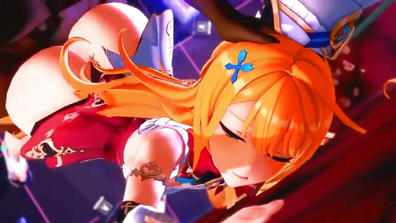 Genshin Impact - Escoffier hardcore gemendo esguichando - 3D Hentai Animations