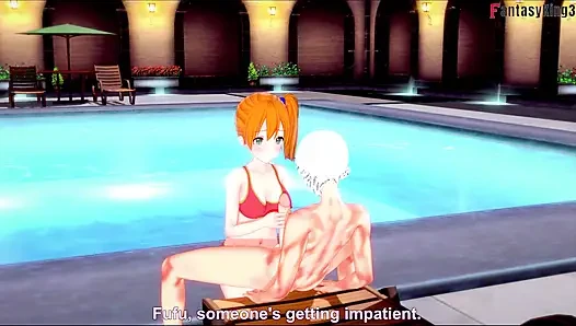 Misty bikini blowjob - Poketmonster