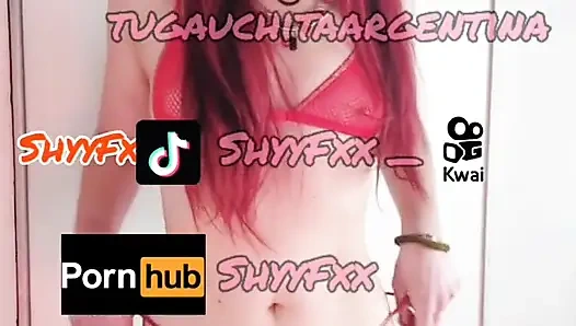 Dirty dance and striptease for birthday present